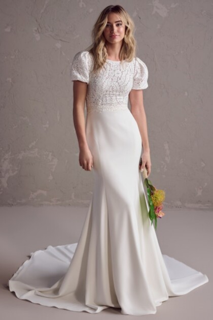 Rebecca-Ingram-Pilar-Leigh-Fit-and-Flare-Wedding-Dress