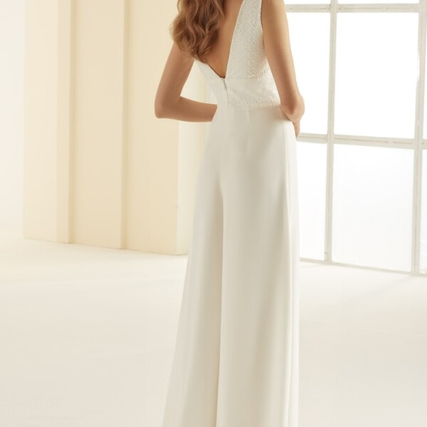 Jumpsuit CELESTE Bianco Evento 1